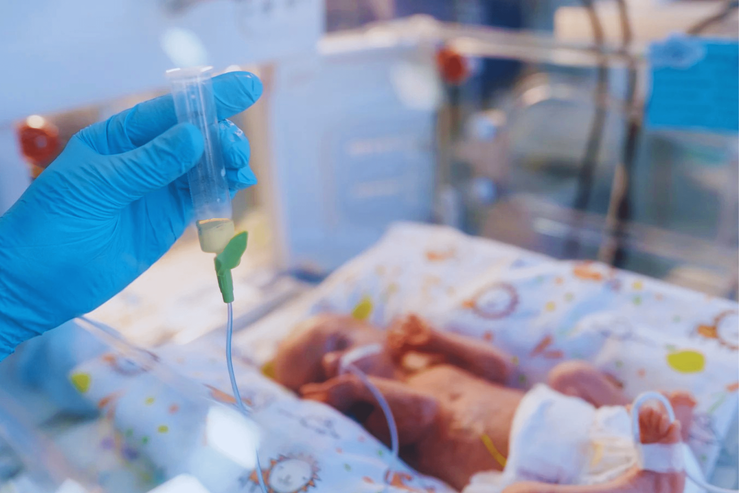 NICU Baby Feeding Tube